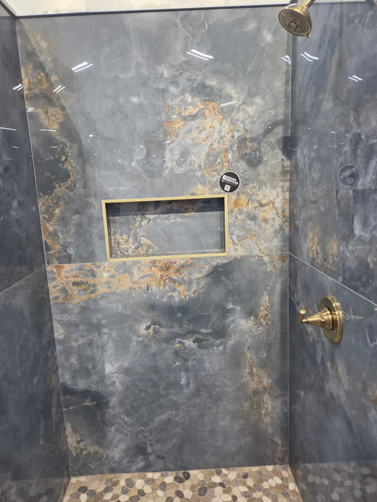 construction work refurbishing showers