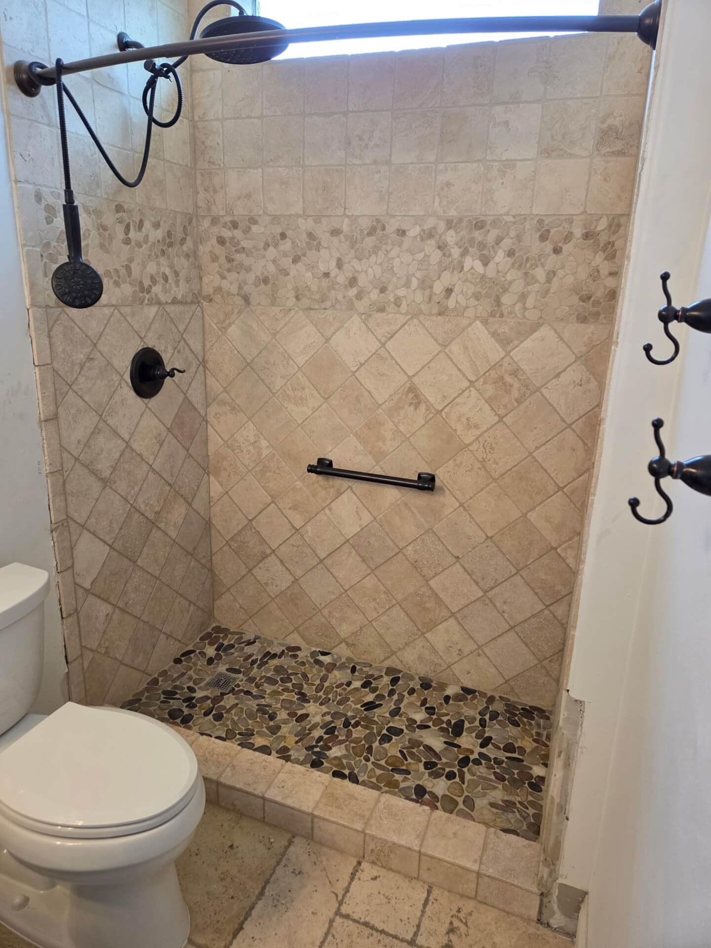 finished shower repairs