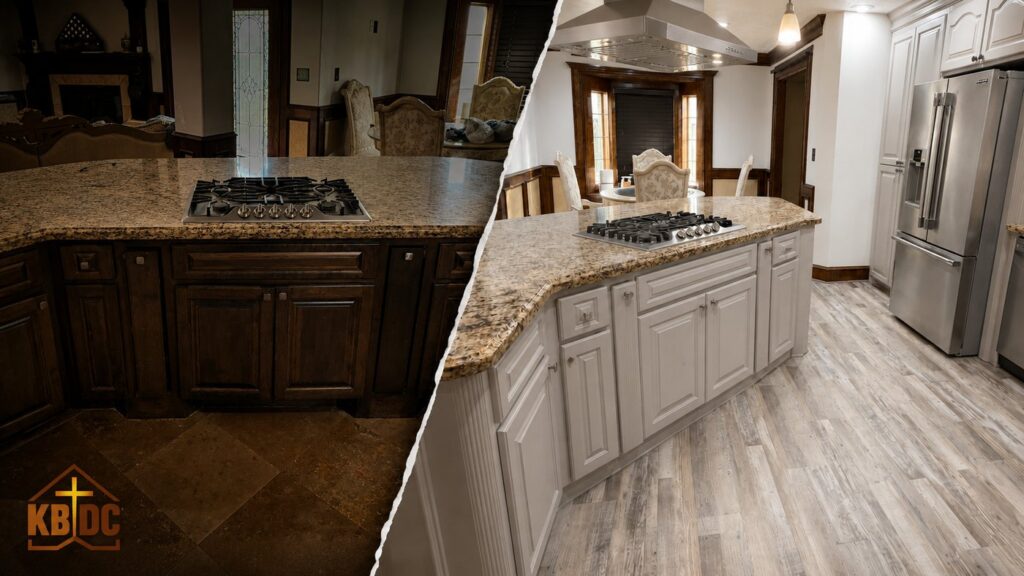 Kitchen Remodel by KBDC — before and after